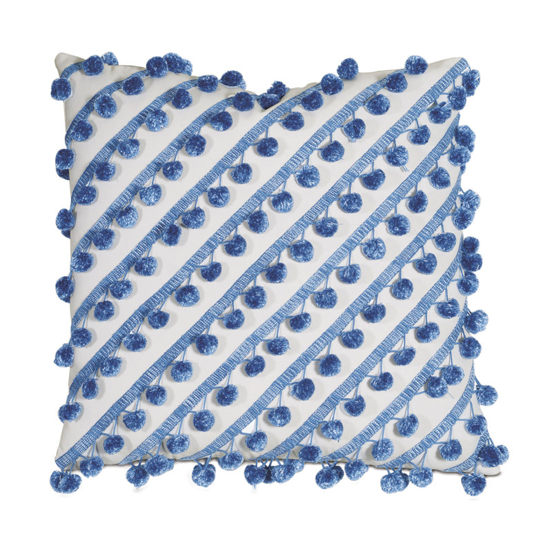 Housse et insert de coussin d'extérieur carré Kemble, Nuage de mèche
