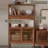 Retro Walnut Solid Wood Accent Cabinet