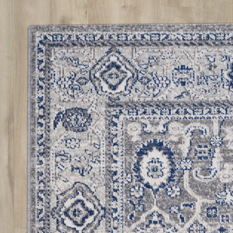 Guththorm Performance Oriental Rug, Rectangle 6'7" x 9'