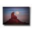  «Moonrise Over Monument Valley» par David Drost, art mural sur toile, 60 po x 40 po