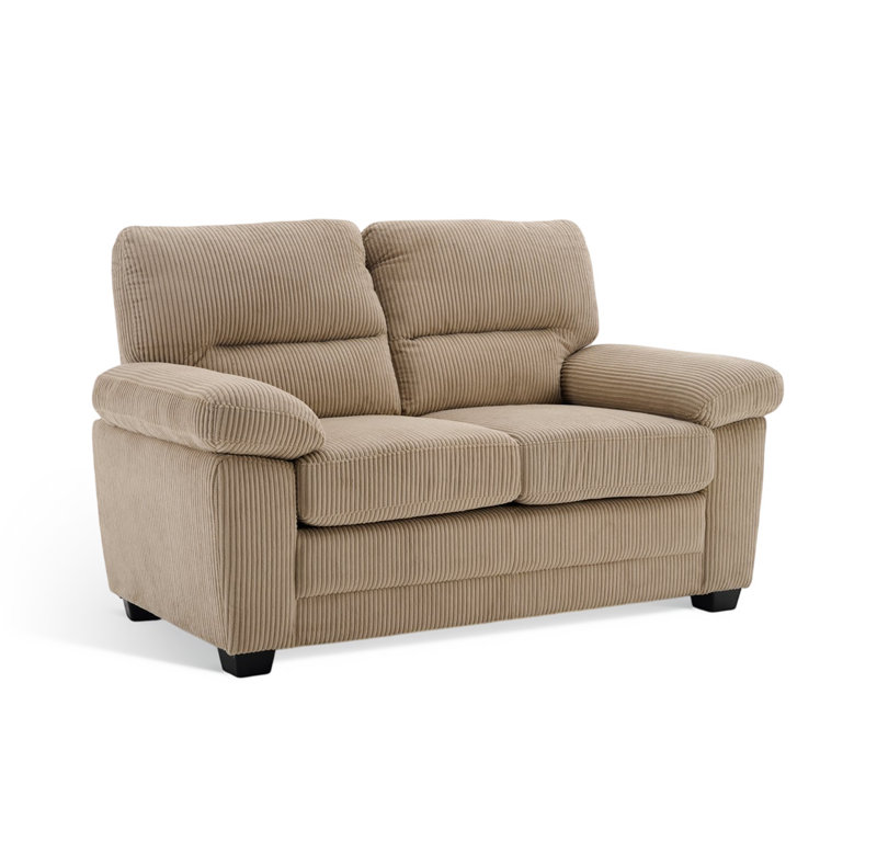 Sofa, Beige Corduroy, 2