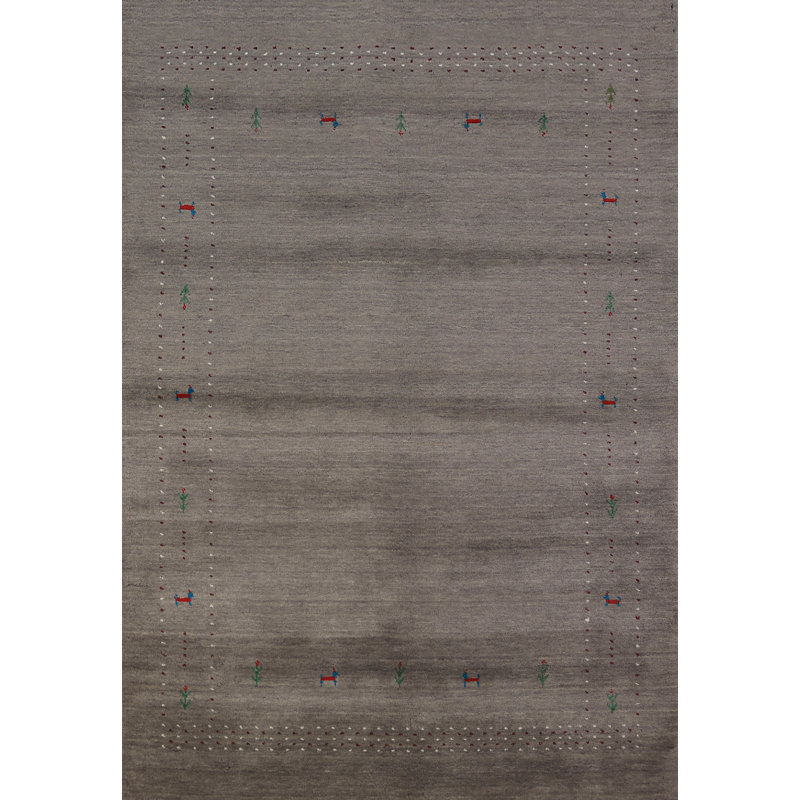 Tribal Gabbeh Oriental Area Rug 8