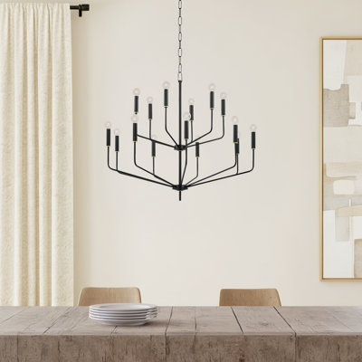 15 - Light Tiered Chandelier