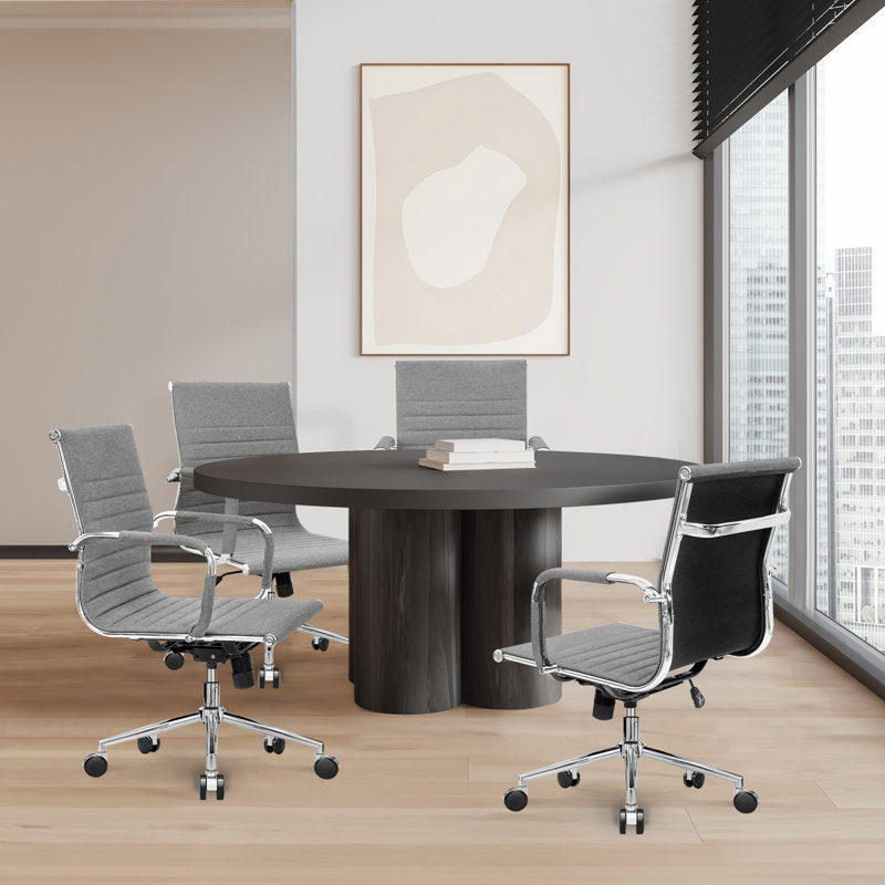 Fauteuil de conférence, Gris