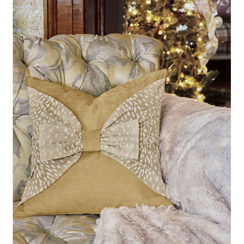 Holiday Glam Square Pillow Cover & Insert