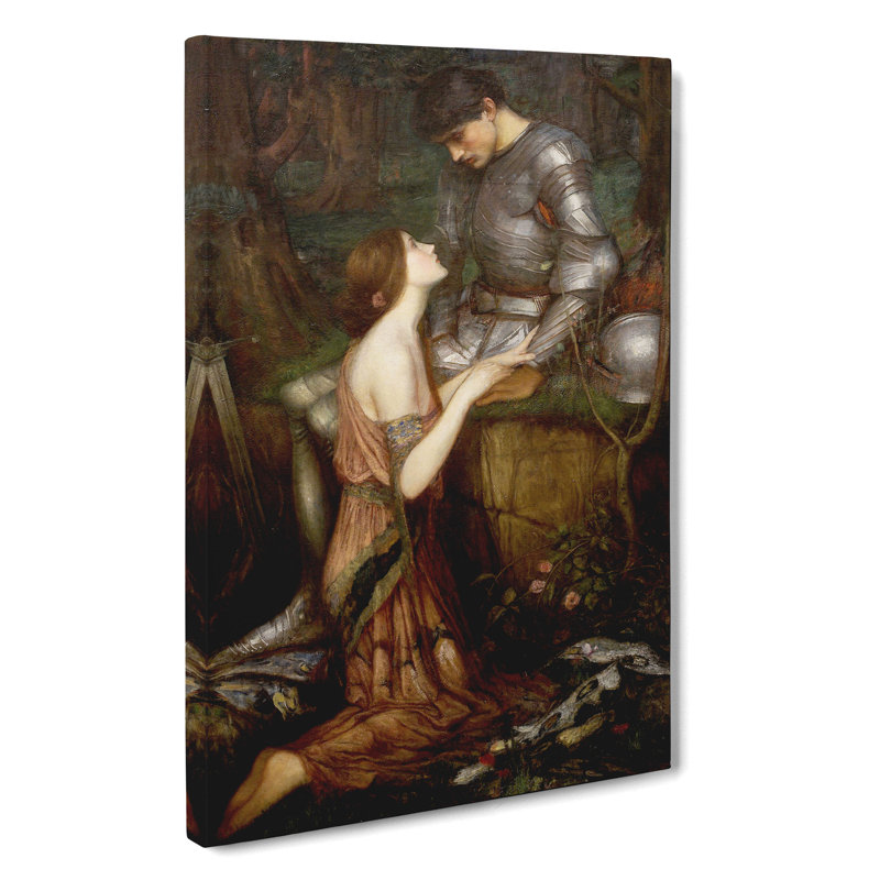 Lamia by John William Waterhouse - Wrapped Canvas Painting, 50cm H x 35cm W x 3cm D