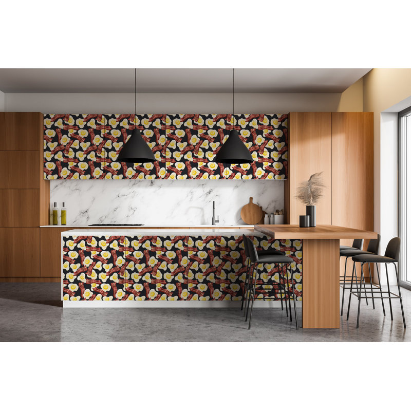 Anastin 100 cm x 50 cm Matte Peel & Stick Wallpaper Roll