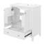Meuble-lavabo 30 po avec comptoir en céramique-324676282