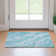 Premium Machine Washable Prisco Teal Rug