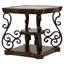 Table de bout Bianca Merlot