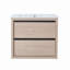Meuble-lavabo simple avec plateau en bois manufacturé-149084877