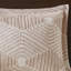 Ensemble d'édredon en jacquard de coton rosé-121108016