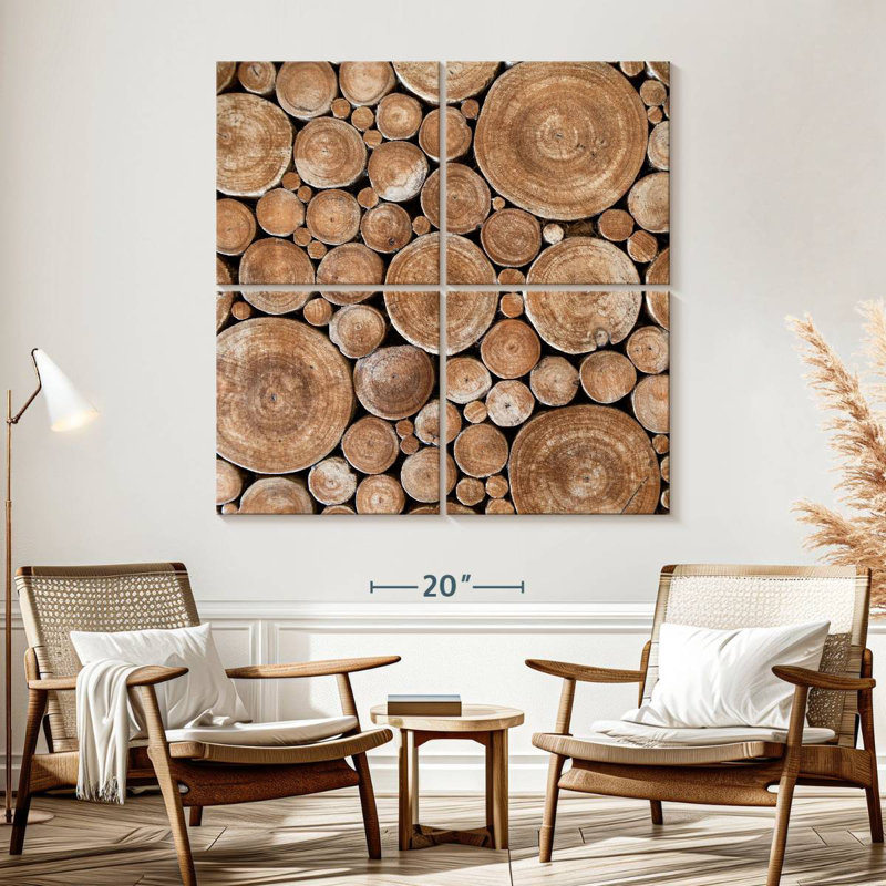 Senne Tree Stumps, 57" H x 57" W