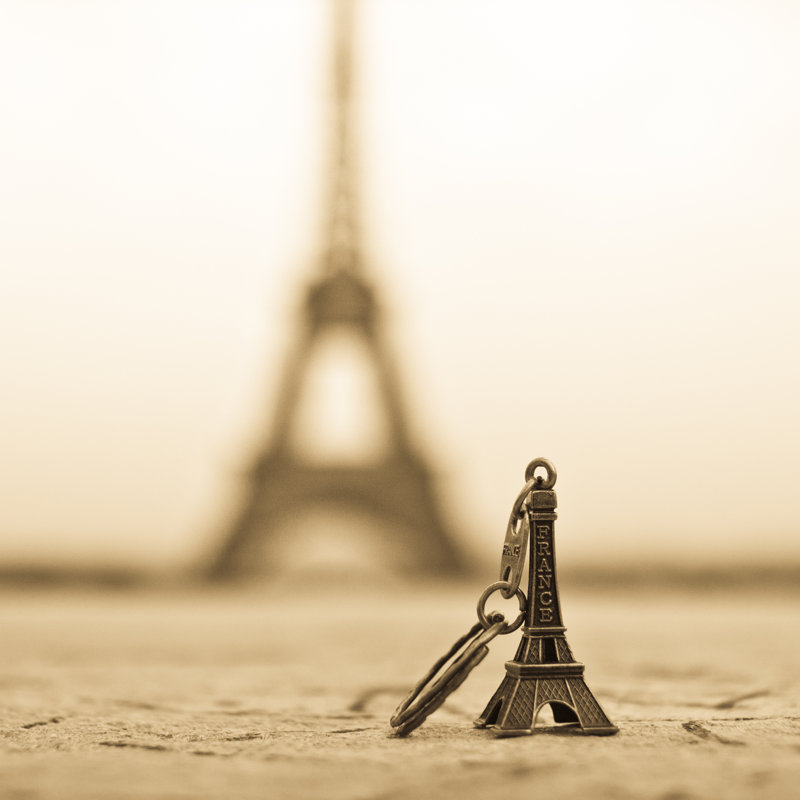 Paris Souvenir by Mwan333 - Wrapped Canvas Print, 76cm H x 76cm W