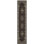 Hand-Knotted High-Quality Black and Cream Runner