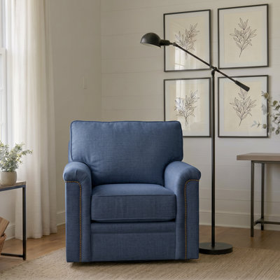 Weston 36" Upholstered Swivel Chair