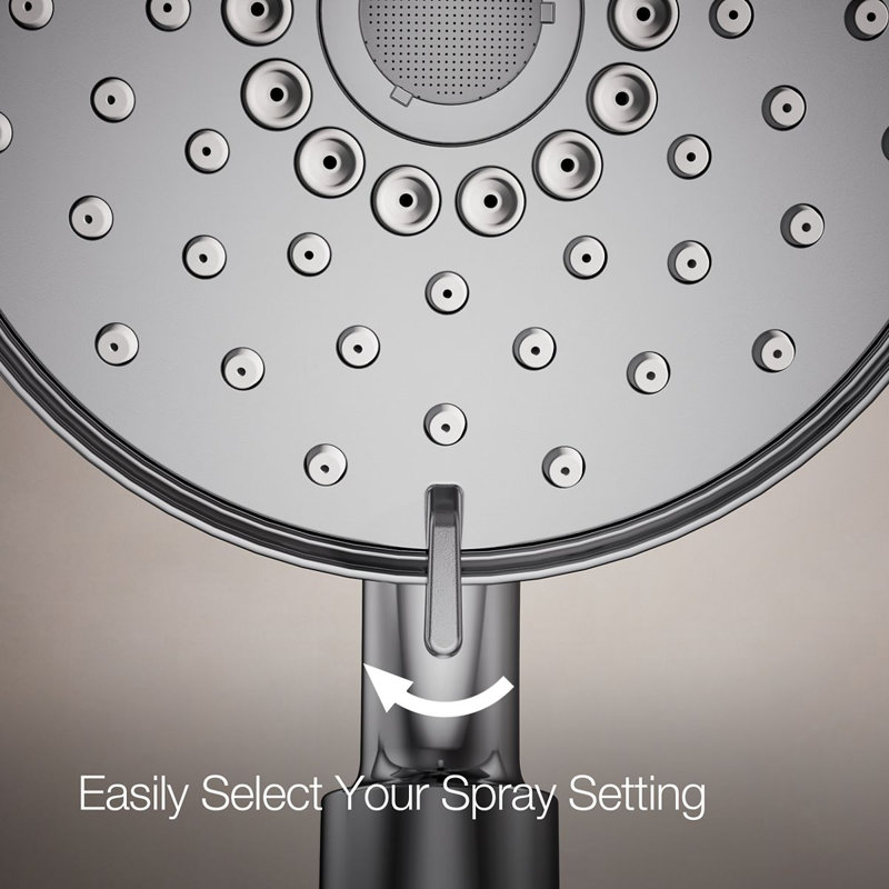 Purist® 2.5 GPM 2-In-1 Multifunction Shower Combo Kit, Polished Chrome