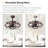 Sells Modern Enclosed Ceiling Fan Indoor With Remote Control And Bladeless Rust Red Industrial Ceiling Fan Light Kit