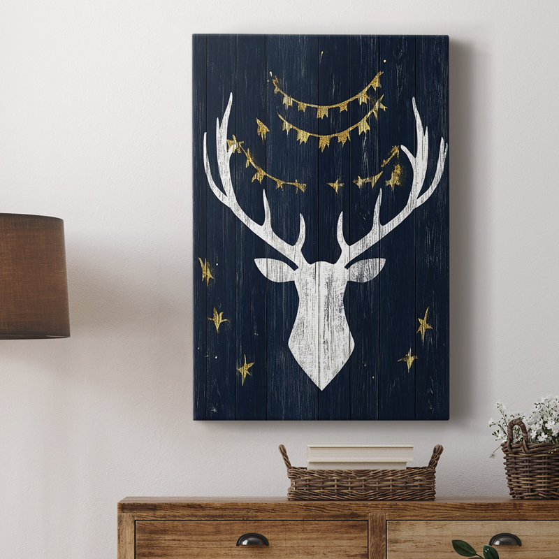 Art des Fêtes de Noël XLV III - galerie sur mesure, H 27 po x l 18 po