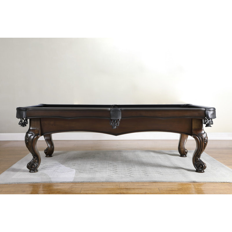 Wheaton Slate Pool Table with Professional Installation Included, Yes, Black