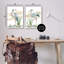 «Stupell Industries Herons on Marsh Shore», ensemble de 2 toiles murales par Melissa Wang-91323289-91323292
