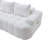100" Extra Large Curved Front Compressed Sectional Sofa-203839877