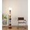 Lampe sur pied moderne minimaliste en métal et verre