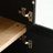 74.5''H Ash Wood Grain Display Cabinet, Bookcase With Glass Doors & Adjustable Shelves, Mid-Century Modern Bookshelf, Curio Cabinet For Hallways, Livingroom Kitchen & Office - Black