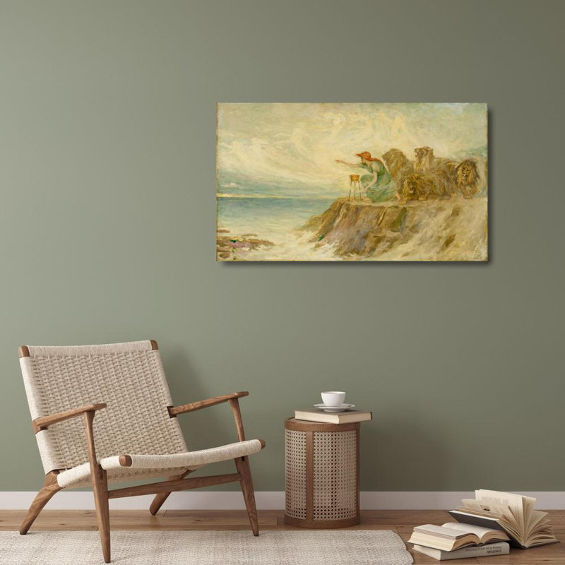"Circe" par Frederick Stuart Church - Art mural sur toile tendue avec châssis, H 40 po x l 28 po