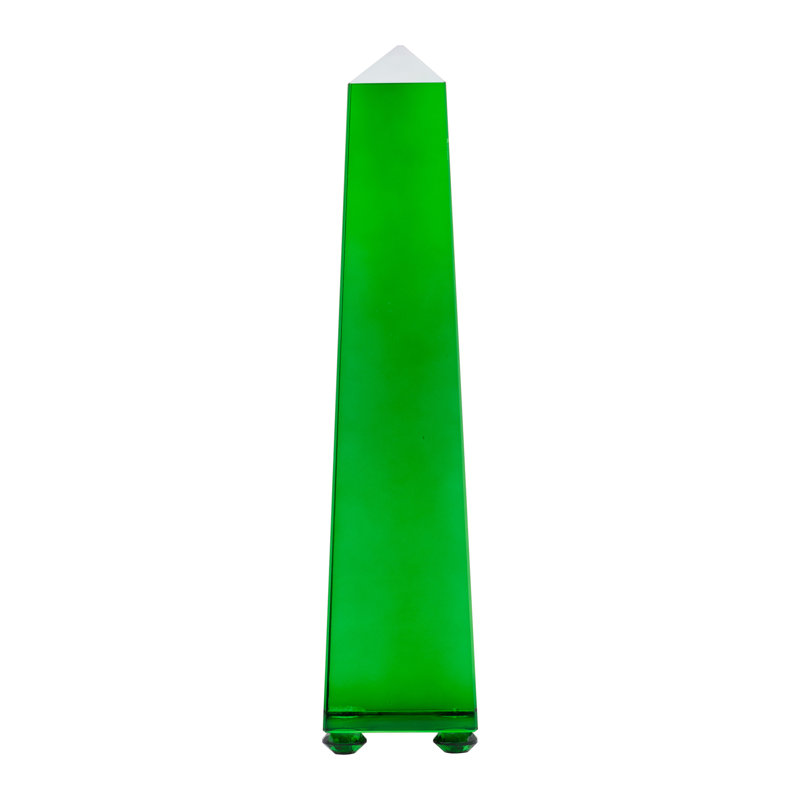 Sculpture Mctaggart, H 12,2 po x l 2,8 po x P 2,8 po, Vert