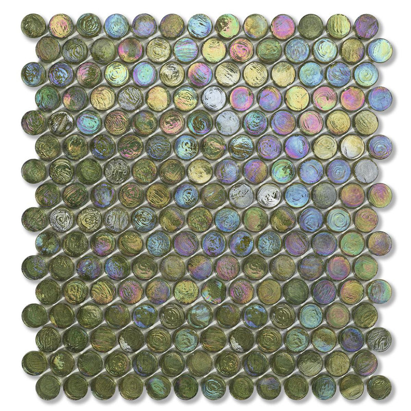 Tweed 6/8" Barrels Glass Mosaic