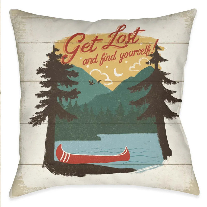 Coussin décoratif d'extérieur Vintage Lakeside III