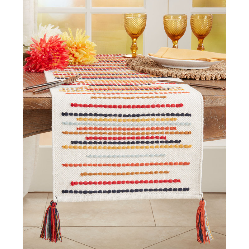 Runner_Chunky Stripes Design Table Runner