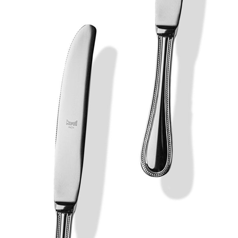 Couvert individuel 5 pièces Perla, Argent argent