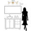 Éclairage pour meuble-lavabo à 3 lumières à intensité variable Kaarlo-1156357716