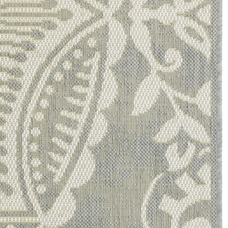 Tapis d'intérieur tissé à la machine Candace, Rectangle 5 pi x 8 po