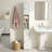 Water Resistant Space Saving Freestanding Slim Bathroom Storage Cabinet With Smooth Pull Out Drawer And Customizable Adjustable Storage Shelves For Bathroom-2079819951