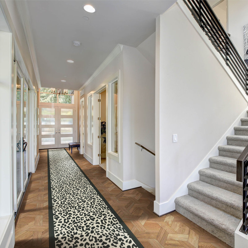 Runner Animal Print Area Rug, Runner 70 x 150cm