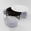 Table basse Thomas avec plateau relevable avec rangement et repose-pieds Thomas