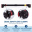 Heavy-Duty Adjustable Pull-Up Bar for Doorways – No Screws, Built-in Level Meter, 440 lbs Capacity, Pressure Mount Design – Rectangular Head-864682401