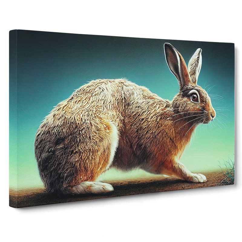 An Adorable Rabbit - Wrapped Canvas, 35cm H x 50cm W x 3cm D