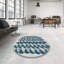 Tapis bleu/gris à tisser électrique-993624162