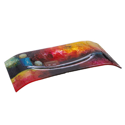 Christyann Glass Decorative Bowl 1