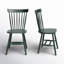 Chaise d'appoint à dossier Windsor en bois massif Matanna-223153100