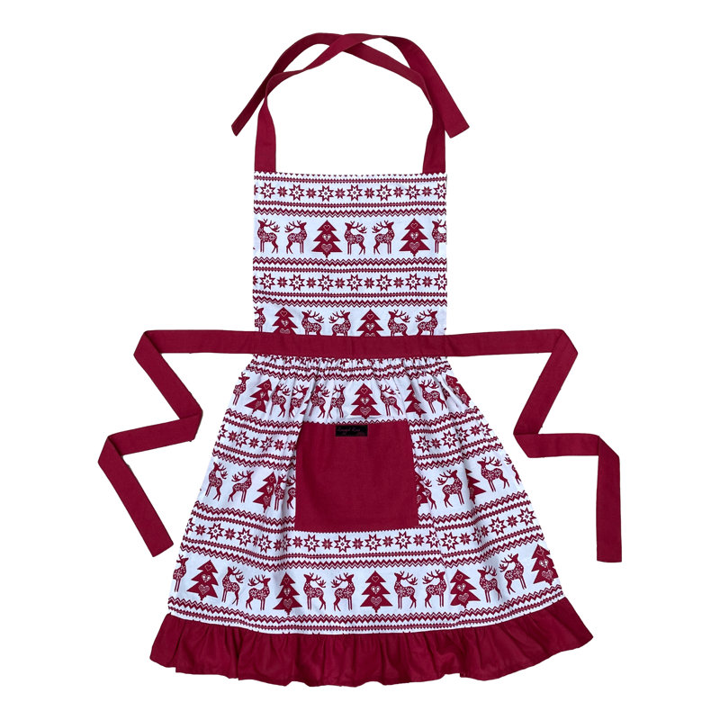Betty Christmas Bib Apron