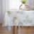 Shentell Rectangle Floral Plastic / Acrylic Tablecloth-2113388519-2113388518