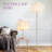 Lismore 63'' Brass LED Novelty Floor Lamp with Outlet-674571199