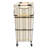 Metal Rolling Laundry Basket with Handles
