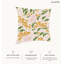Coussin décoratif floral intérieur / extérieur en polyester