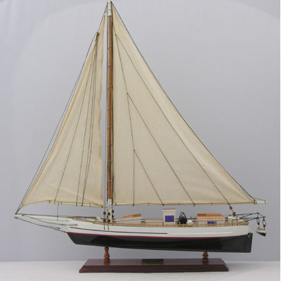 Bateau skipjack peint (l80)